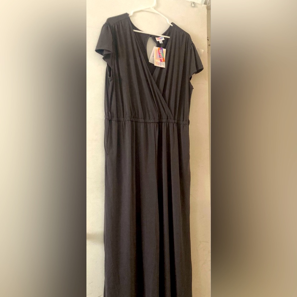 Lularoe . New with tags grey xl jumpsuit